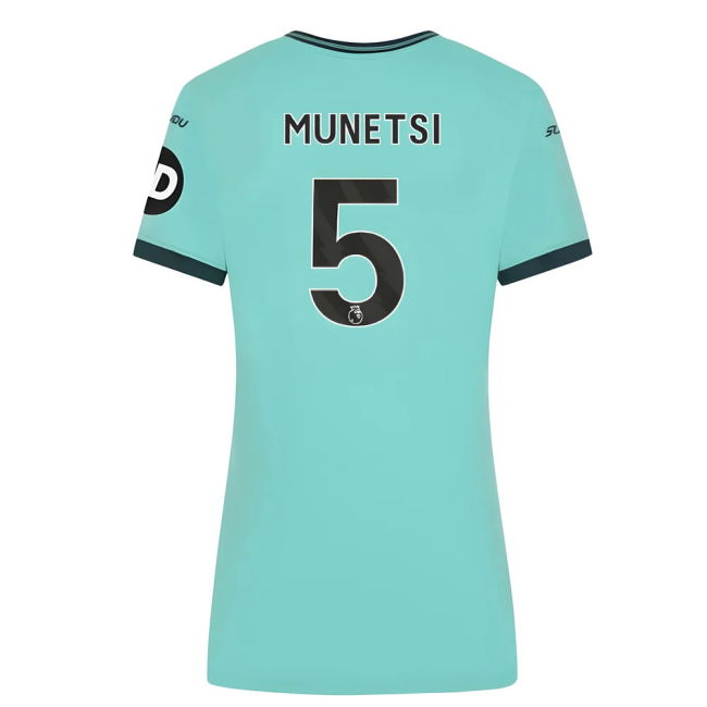 2025-2026 Wolves Away Kit (Womens) (Munetsi 5)