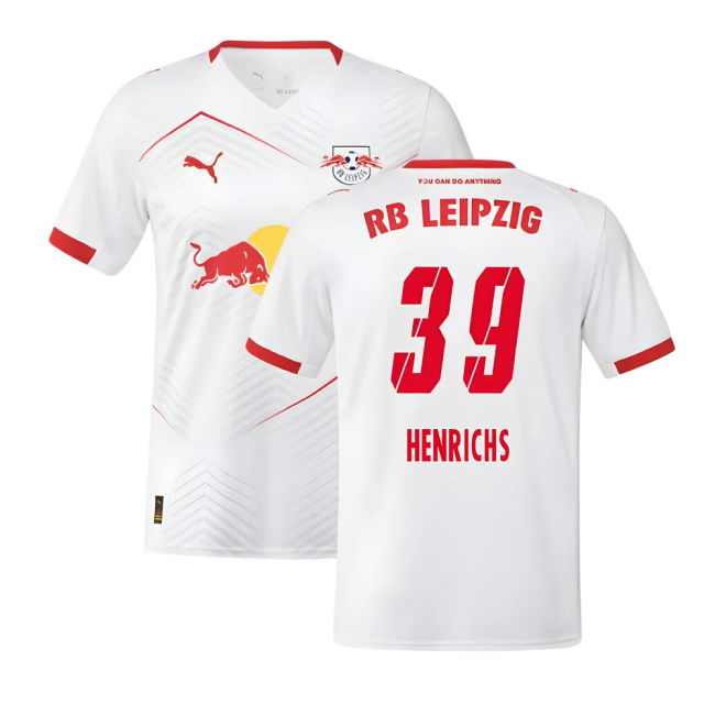 2025-2026 Red Bull Leipzig Home kit - genuine v3.676 official