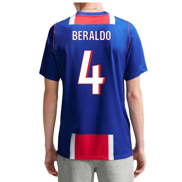 PSG Paris Saint Germain 2026-2027 Home Shirt (Beraldo 4)