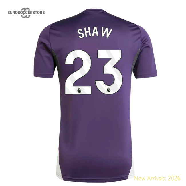 Exceptional 2025-2026 Man Utd Training Kit (aurora Plum) (shaw 23)