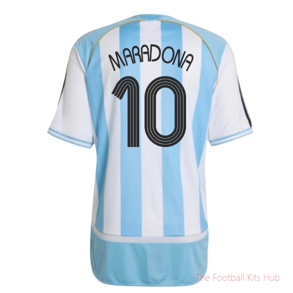 Club Soccer Argentina 2006 Reissue Home Shirt (Maradona 10)