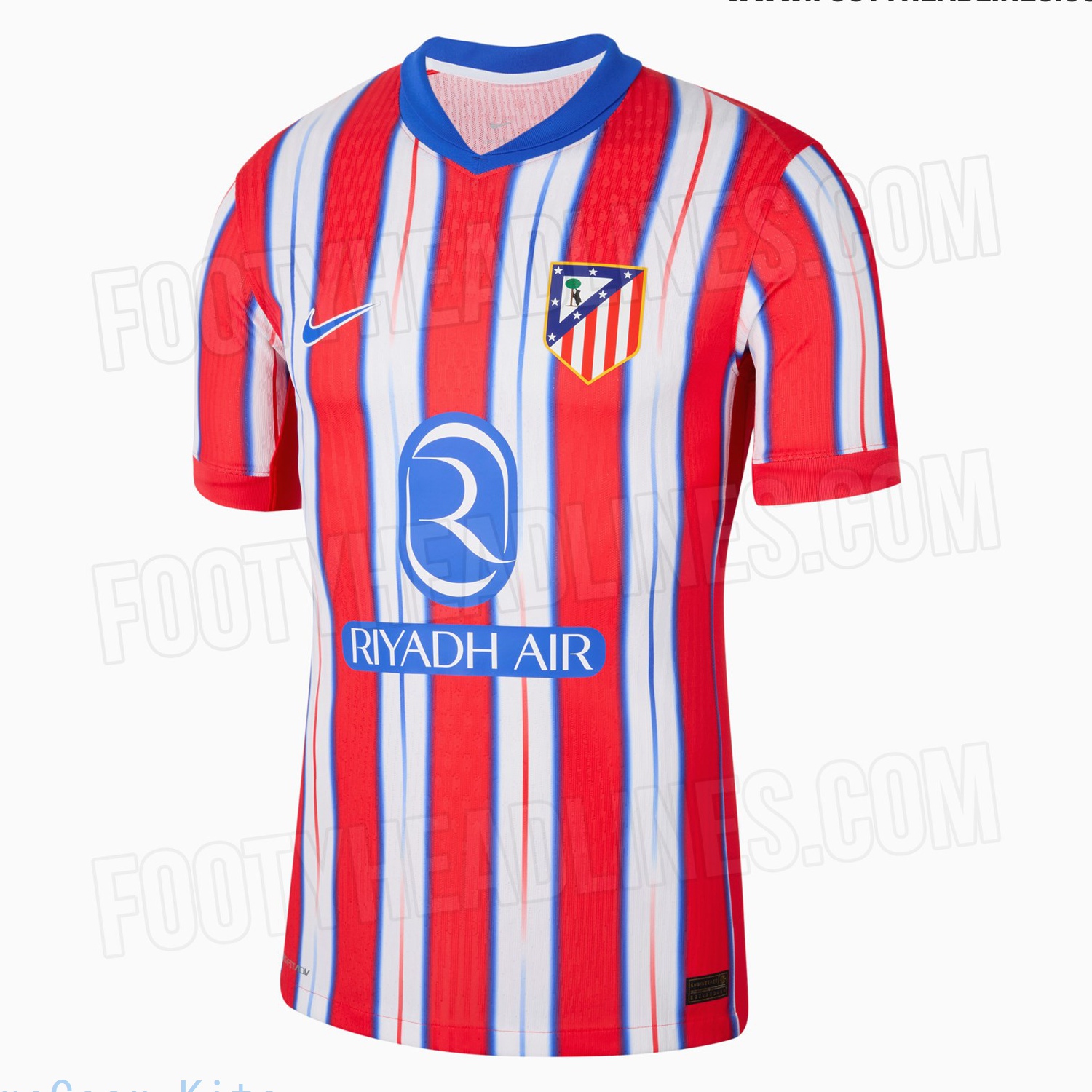 [KK] Atletico Madrid Kit Released 24 25 Home Uniform
