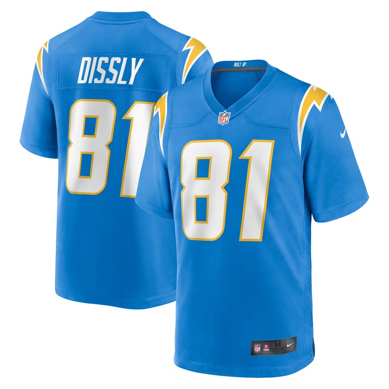 None Will Dissly MVP Candidate LA Chargers Authentic Jersey Football A