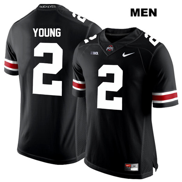 Men's Ohio St Buckeyes White 2024 premium Chase Young #2 official