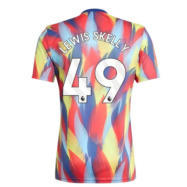 2025-2026 Arsenal Pre-Match Shirt (Victory Blue) (Lewis Skelly 49) ...