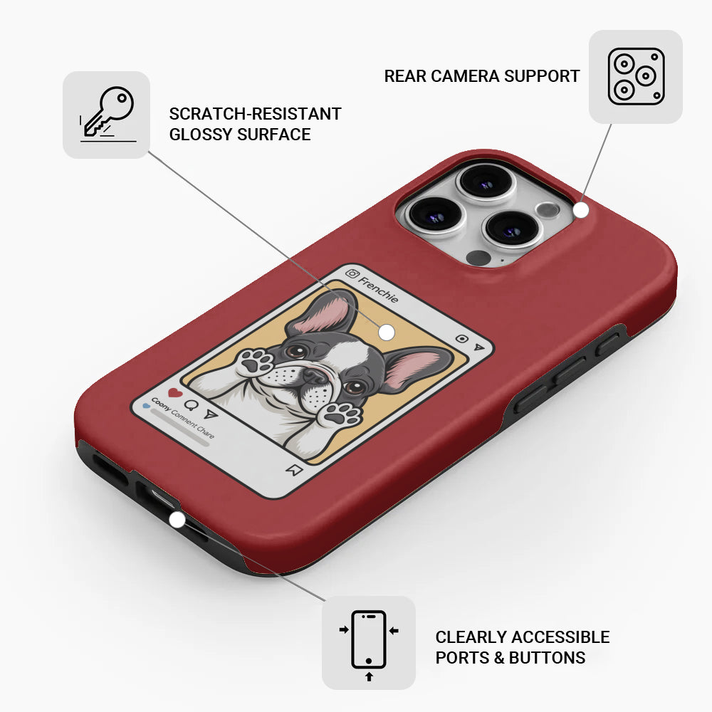 Loki - Everyday Dual-layer Iphone Case Pet Owner Apparel