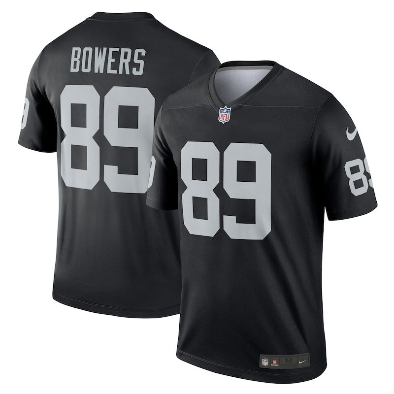 None Brock Bowers LV Raiders Officially Licensed Game Jersey