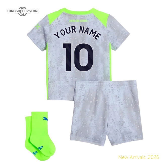 Classic Elite 2025-2026 Man City Special Baby Jersey Your Name