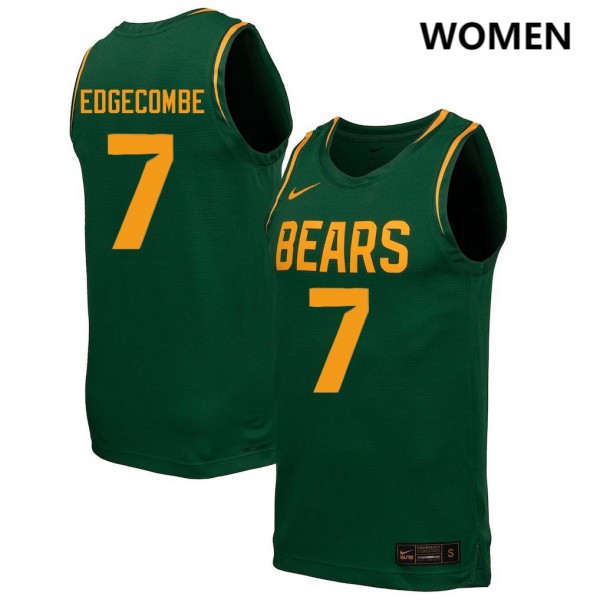 Nike Baylor Bears #7 VJ Edgecombe Women Stitch Jerseys - Green