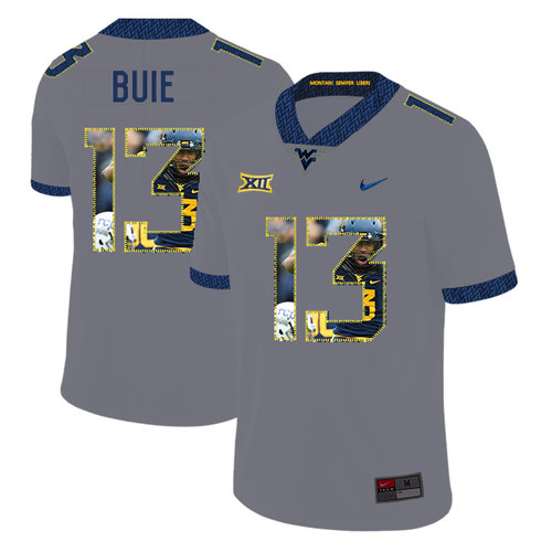 Men's None Andrew Buie #13 away jersey Gray 2024 durabl Jersey