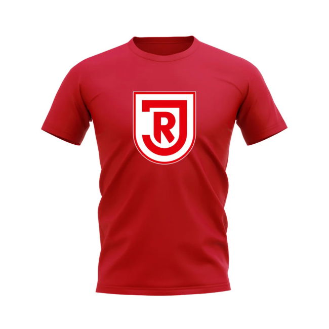 Jahn Regensburg Official 2025-2026 Badge Shirt (Red) | Comfortable