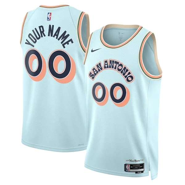 San Antonio SAS Swingman Jersey - high-quality retro - Blue casual