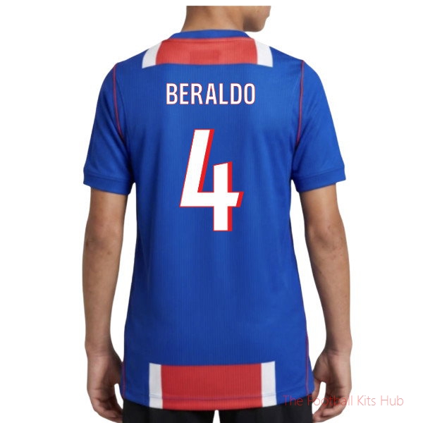 [LK] 2026-2027 PSG Home Shirt Kids Beraldo 4