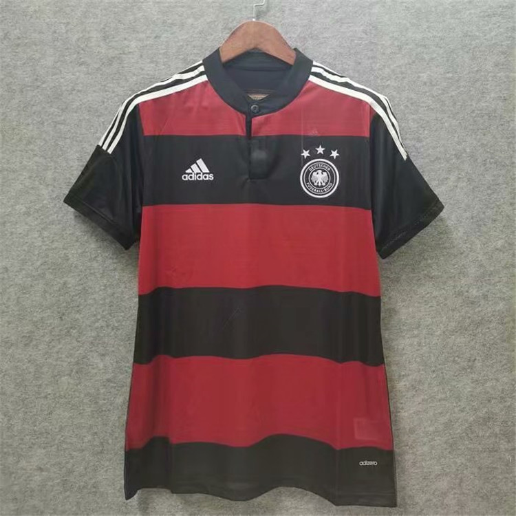 Moisture Wicking Germany 2014 World Cup Away Red Soccer Jersey