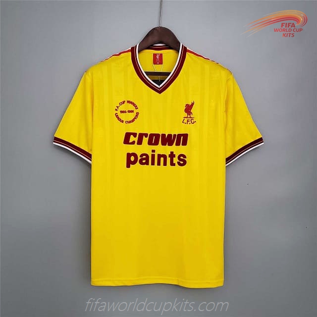Liverpool 85-86 season Road Soccer Kit