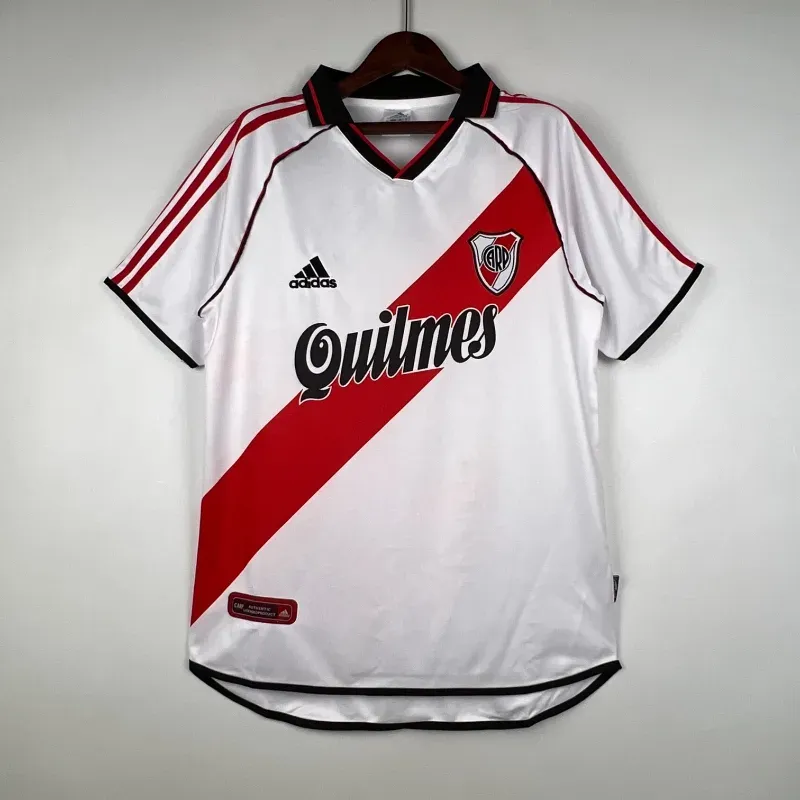 Cheap 2000-2001 River Plate Jersey retro kit