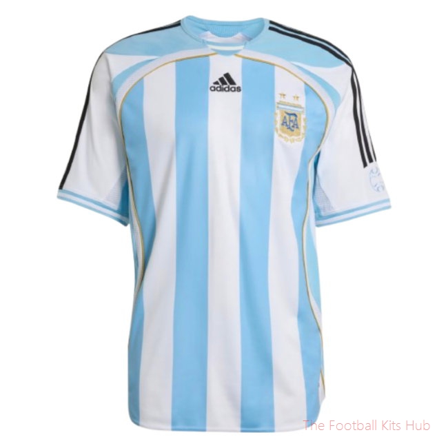 Breathable Argentina 2006 Reissue Home Shirt (Tevez 11)