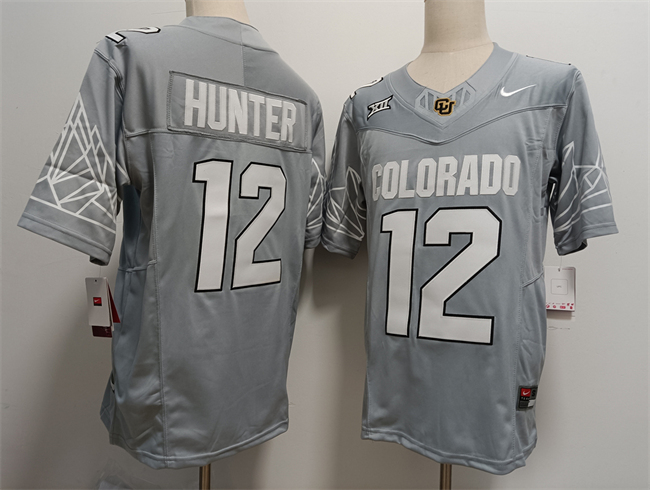 Men's None Game 2024 authentic Travis Hunter #12 official licensed