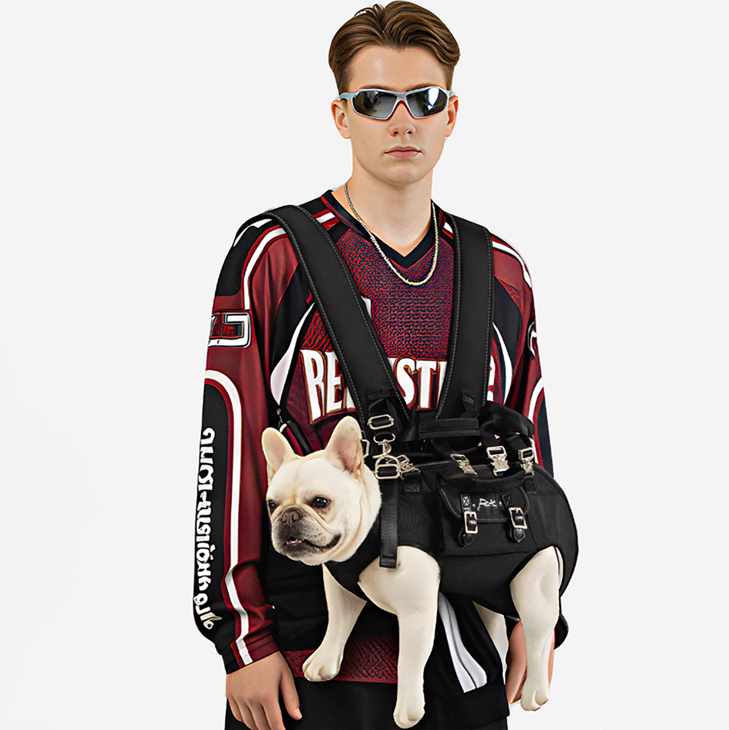 French Bulldog Carrypaw Frenchie Side Carry Backpack – Portable