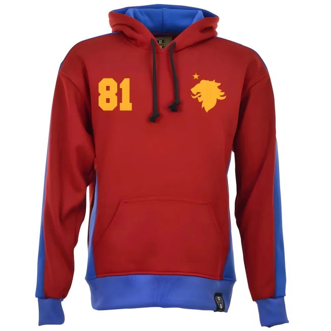 Aston Villa Number 81 Retro Hoodie