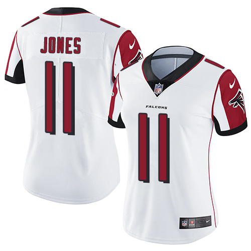 Official NFL Atlanta Falcons #11 Julio Jones White Limited Jersey