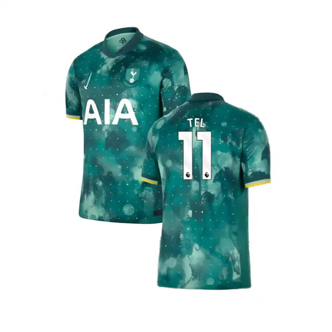 Spurs Genuine 2024-2025 Tottenham Hotspur Third Shirt (Tel 11)