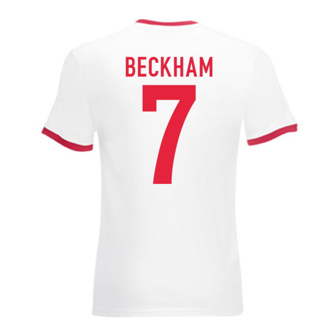 Official David Beckham England Replica Lightweight Authentic