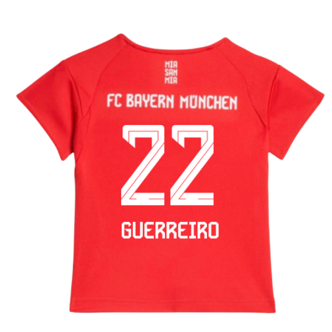 Premium 2025-2026 Bayern Munich Home Baby Kit (Guerreiro 22)