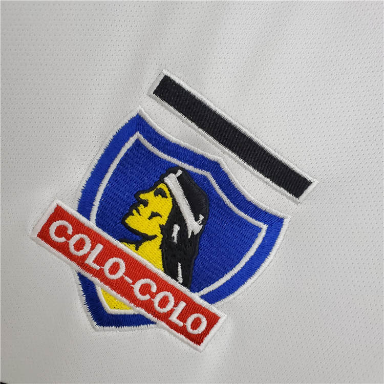 Match Quality Colo-Colo Retro Soccer Jersey 2006 Black Away Football