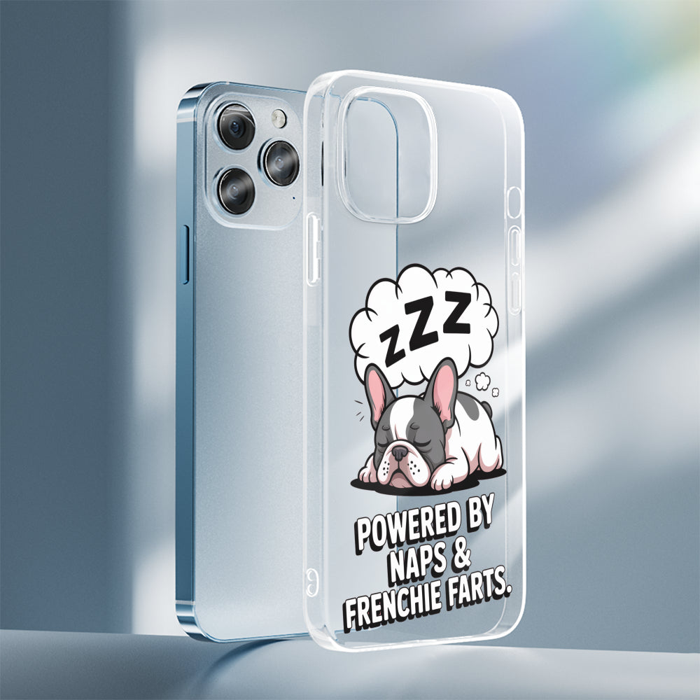 French Bulldog Lily Clear Silicone Phone Case For Iphone, Samsung &