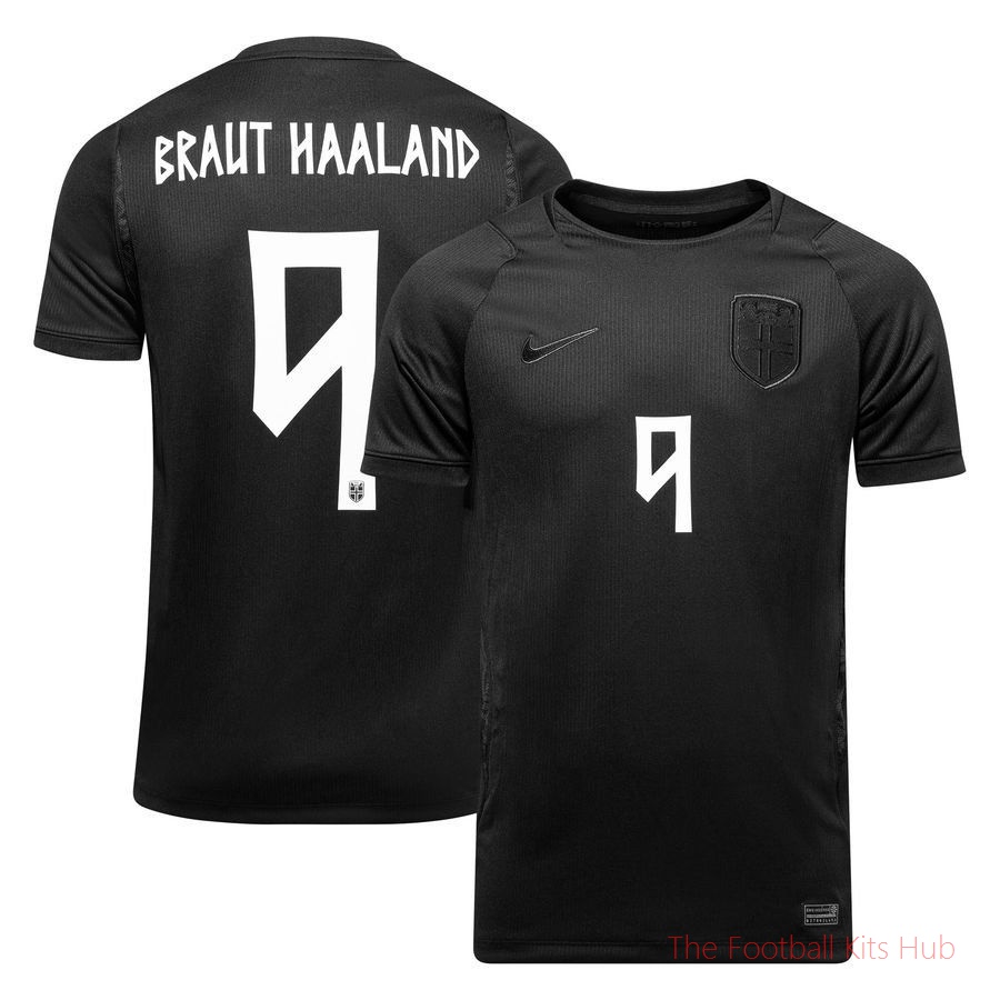 Norway Away Shirt World Cup 2026 BRAUT HAALAND 9