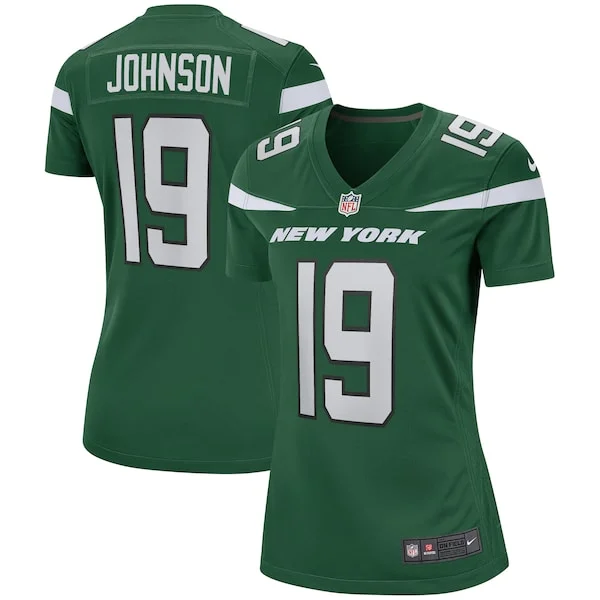 None Keyshawn Johnson Game Jersey - Green | NFL Player Jersey