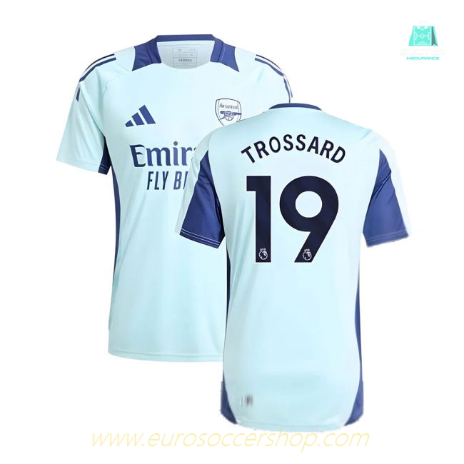 2024-2025 Arsenal Training Jersey (Clear Aqua) (Trossard 19)