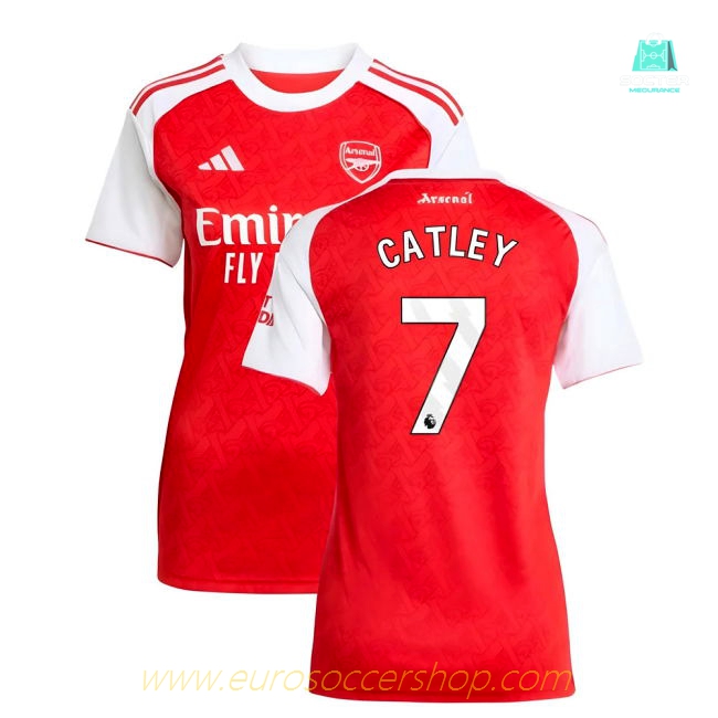 2025-2026 Arsenal Home Shirt (Womens) (Catley 7)