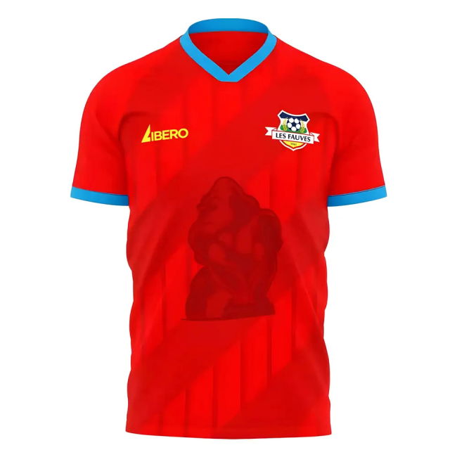 Aero-Dynamic Central African Republic 2025-2026 Home Concept Shirt