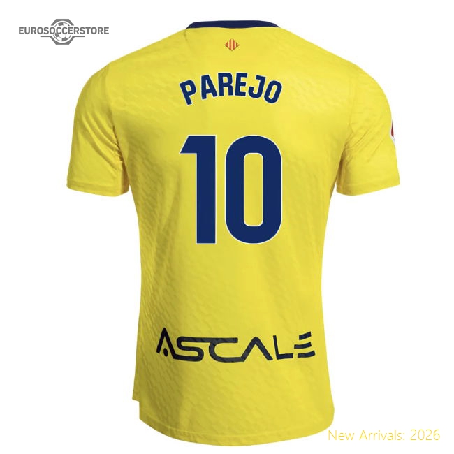 2025-2026 Villarreal Home Kit (parejo 10) - Concept Creation