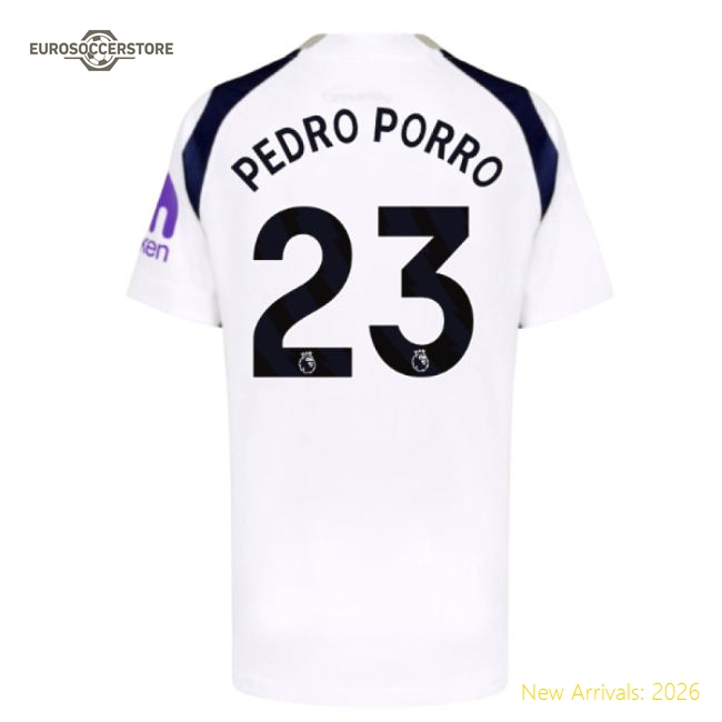 Durable Football Team Jersey Pedro 2025-2026 Kids-safe Technology