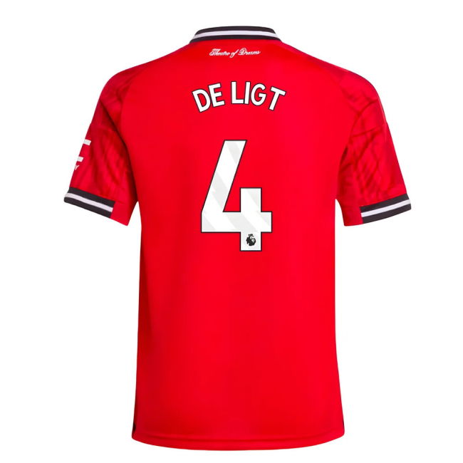 Man Utd 2025-2026 Home Jersey - Kids #58