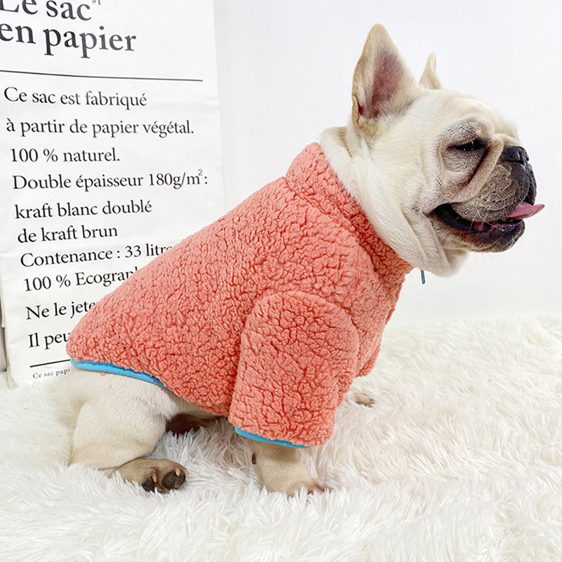 Minimal-Aesthetic Trendy Winter Cloth For French Bulldog (wj12) for F...