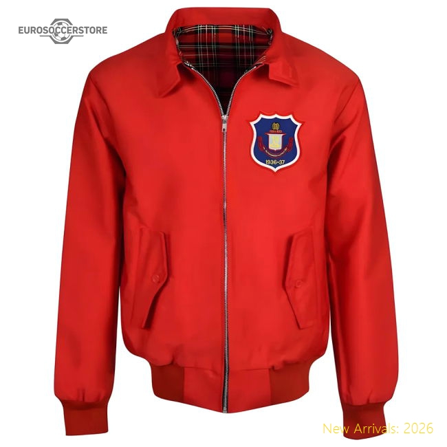 Sunderland Red Harrington Jacket - Premium Quality - Match Day Jersey