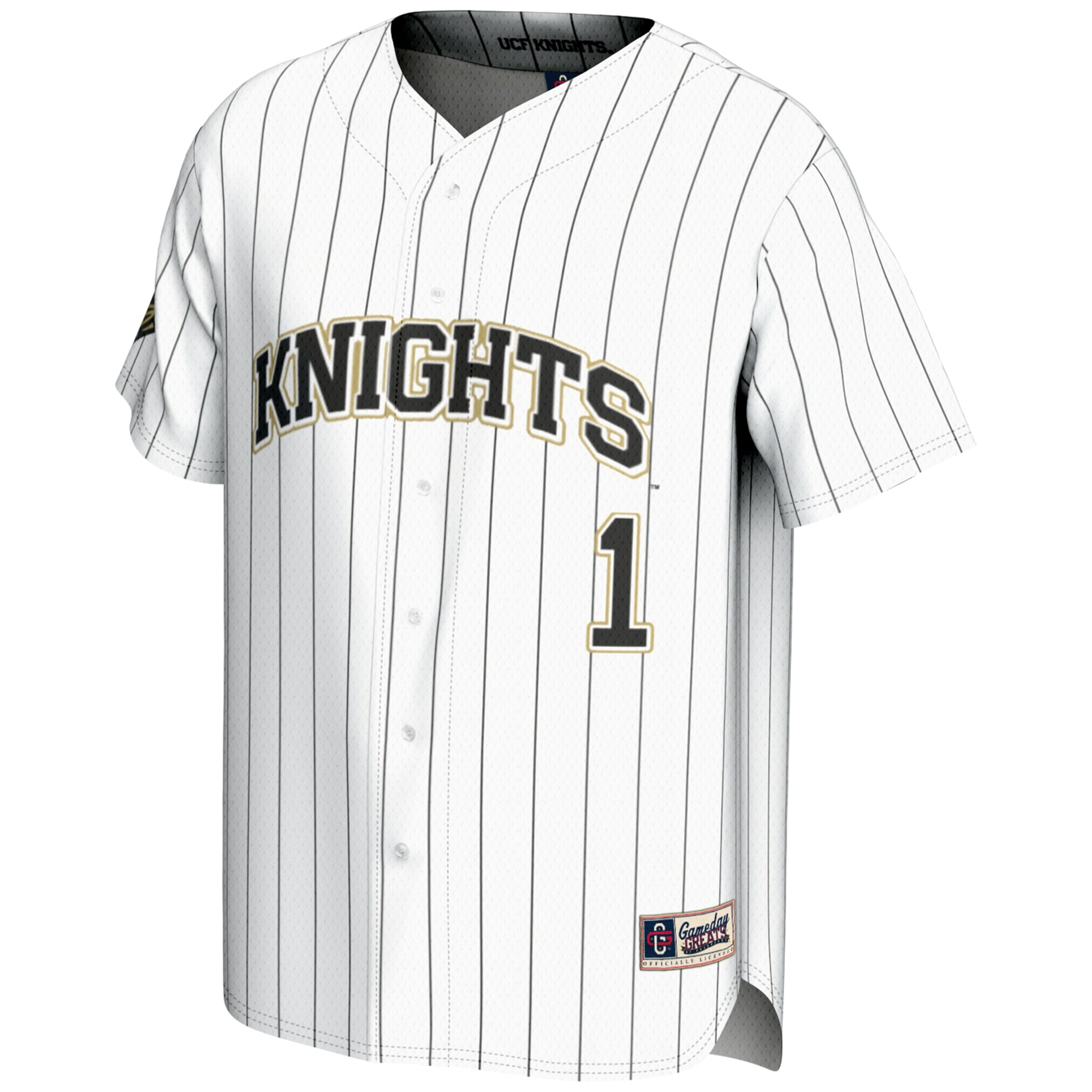 [DDG] UCF Knights GameDay Greats Youth Lightweight Baseball Jersey - White