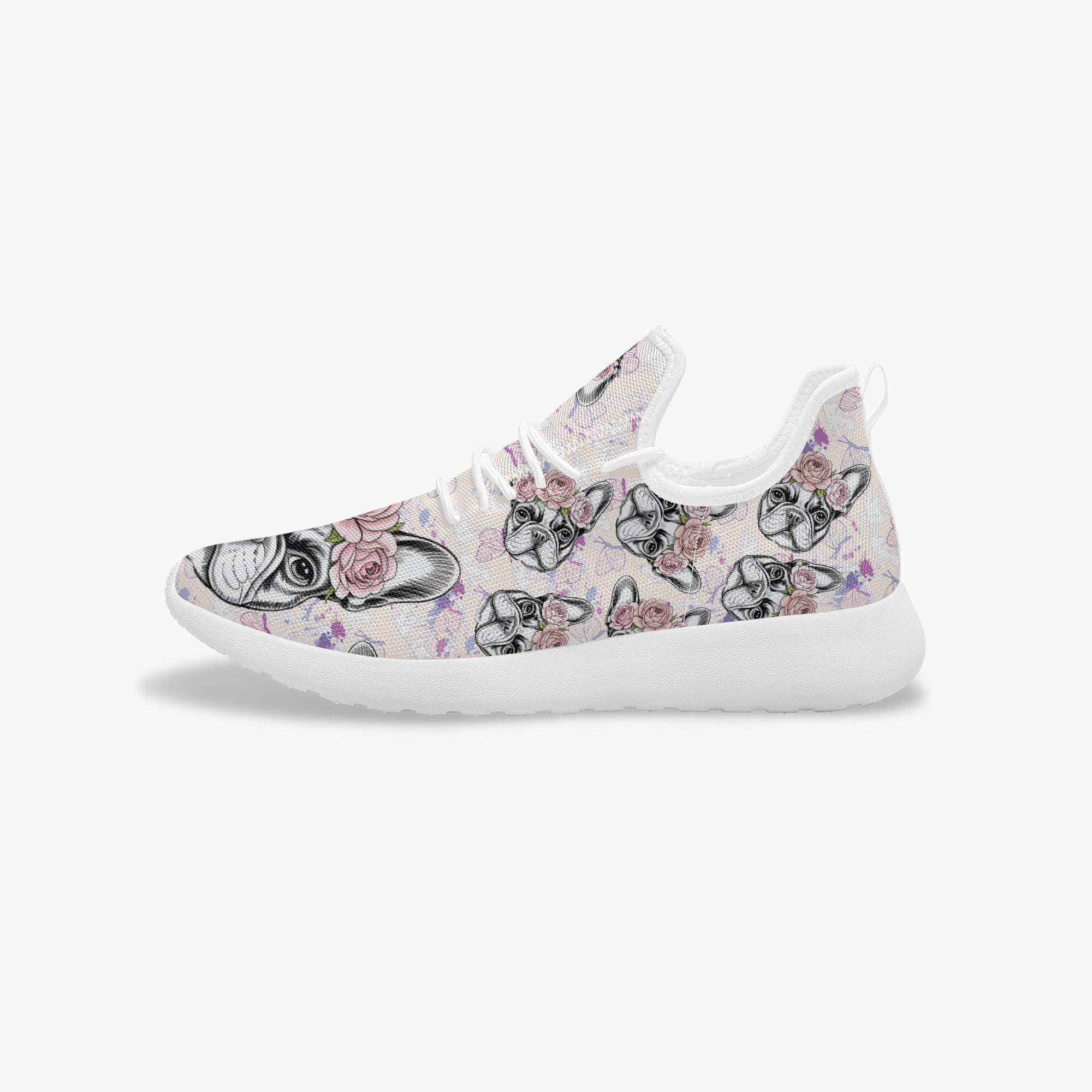 Lifestyle-Driven Dumpling - Classic Sneakers for French Bulldog Lovers