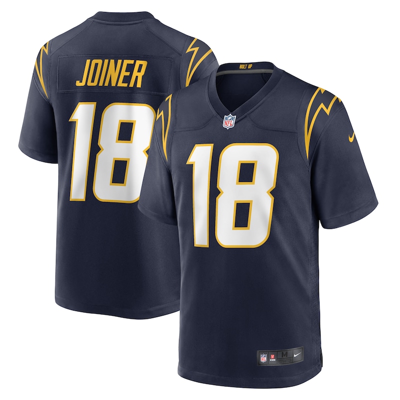 None Charlie Joiner LA Chargers Championship Pro-Level Jersey