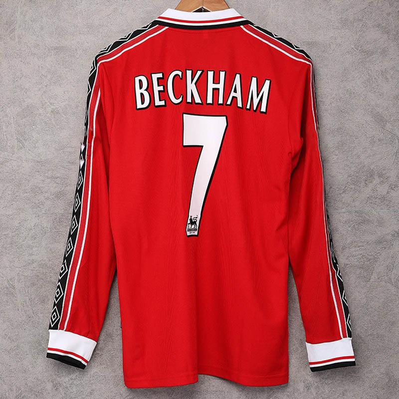 1998-1999 Man United retro kit – Long sleeve