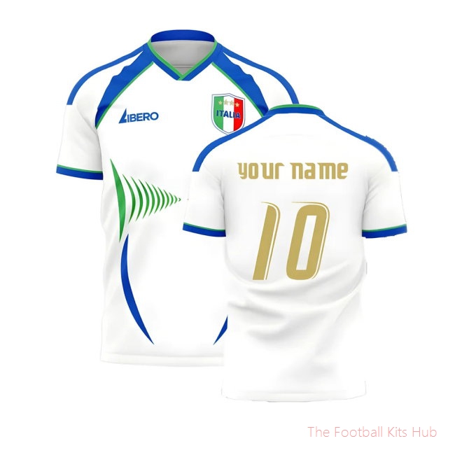 Italy 2006 Style Away Concept Shirt (Libero) (Your Name)
