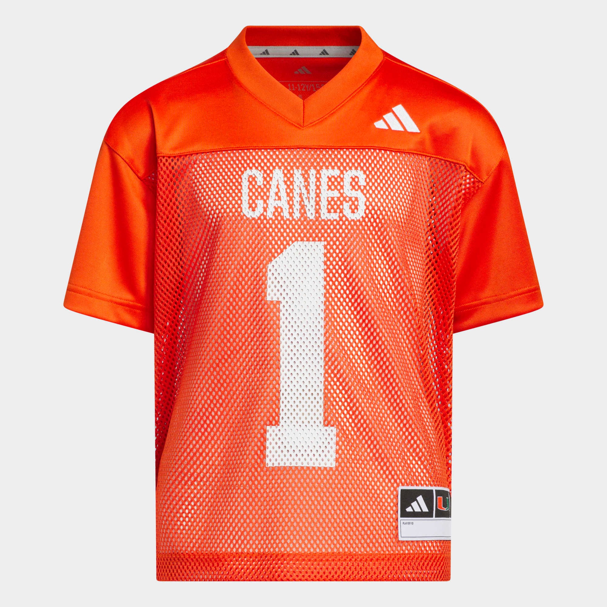 Miami Hurricanes adidas Youth Tailgate Jersey - Orange