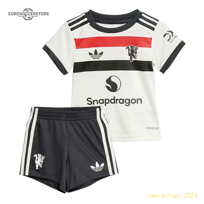 Authentic 2024-2025 Man Utd Third Baby Kit - Premium Quality Football