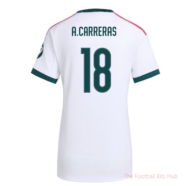 Real Madrid 2026-2027 Home Shirt (Womens) (A.Carreras 18)