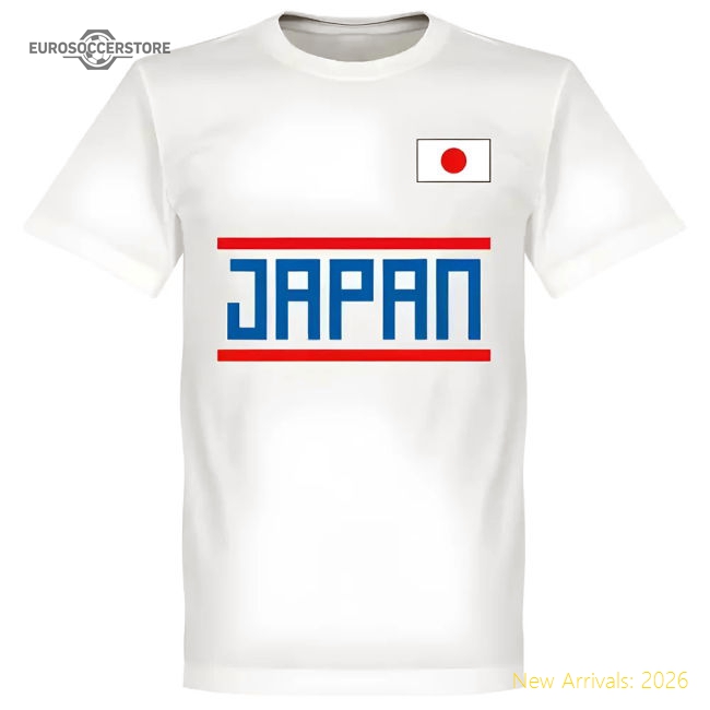 Exceptional Japan National Team Team T-shirt - White - Premium Collection