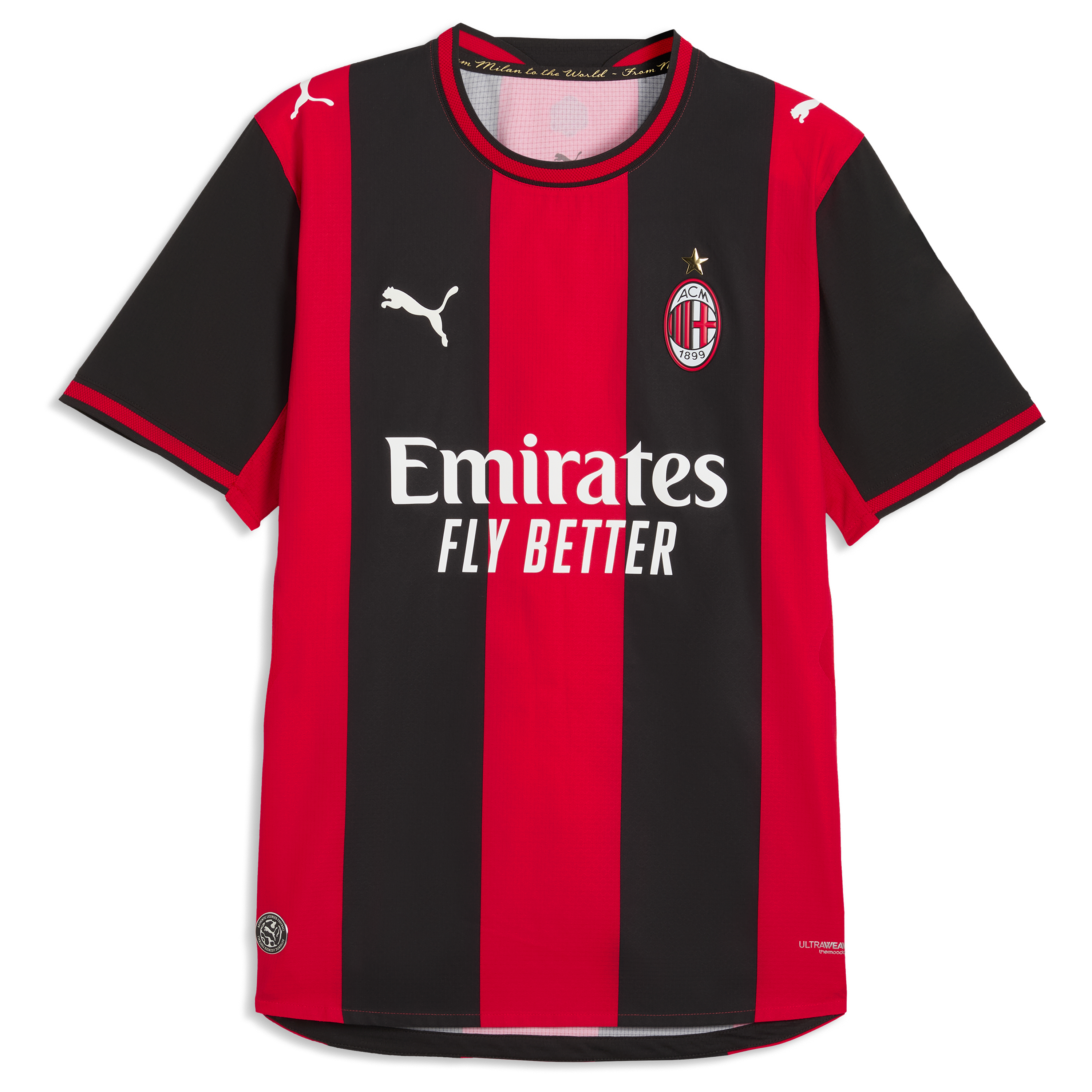 [SJH] AC Milan 2026/27 Home On-Field Authentic Jersey - Black/Red